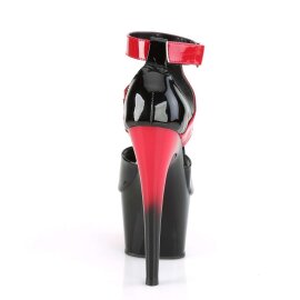 Pleaser Sandales ADORE-700-16 Noir Rouge