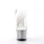 Pleaser Sandales ADORE-708SRS Transparent Argent Strass