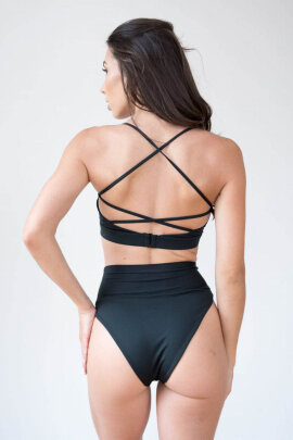 Pole Addict Short taille haute Femme Noir M