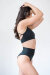 Pole Addict Short taille haute Femme Noir L