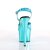 Pleaser Sandales ADORE-709HGCH Turquoise Hologramme Chrome