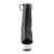 Pleaser Bottines BEJEWELED-1018DM-6 Faux cuir Noir Strass Argent