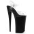 Pleaser Sandales BEYOND-008 Transparent Noir