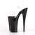 Pleaser Sandales BEYOND-008 Transparent Noir