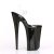 Pleaser Sandales BEYOND-008 Transparent Noir