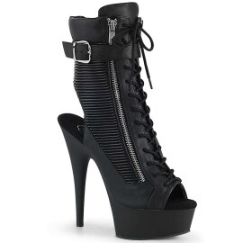 Pleaser Bottines DELIGHT-1016-1 Noir