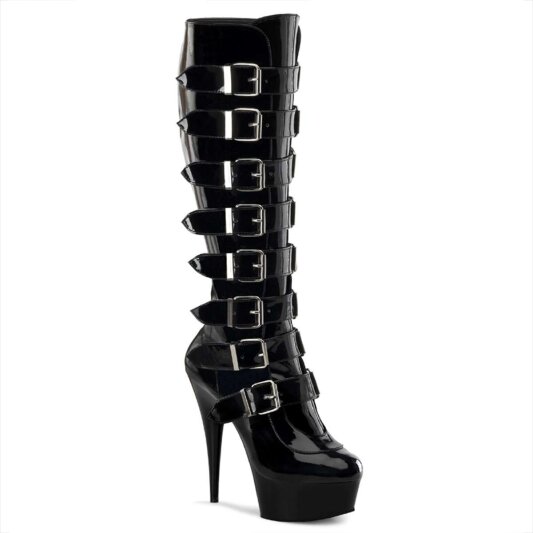 Pleaser Bottes DELIGHT-2049 Noir