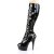 Pleaser Bottes DELIGHT-2049 Noir