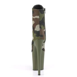 Pleaser Bottines FLAMINGO-1020CAMO Camouflage