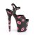 Pleaser Sandales FLAMINGO-809KISSES Noir