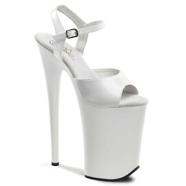 Pleaser Sandales INFINITY-909 Blanc