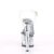 Pleaser Sandales SKY-308GF Transparent Argent Multi Paillettes