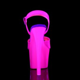 Pleaser Sandales SKY-309UV Néon-Rose