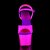 Pleaser Sandales SKY-309UV Néon-Rose