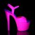 Pleaser Sandales SKY-309UV Néon-Rose