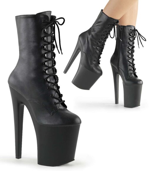 Pleaser Bottines XTREME-1020 Noir