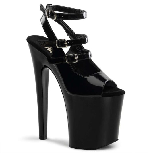 Pleaser Sandales XTREME-873 Noir