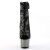 Pleaser Bottines ADORE-1008SQ Noir Chrome EU-39/US-9