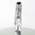 Pleaser Bottines ADORE-1008SQ Argent Multi Strass Chrome EU-40/US-10