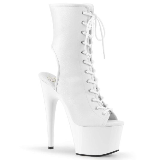 Pleaser Bottines ADORE-1016 Blanc EU-35/US-5