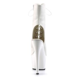 Pleaser Bottines ADORE-1016 Blanc EU-35/US-5