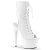 Pleaser Bottines ADORE-1016 Blanc EU-39/US-9