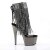 Pleaser Bottines ADORE-1017RSF Transparent Argent Noir Chrome EU-35/US-5