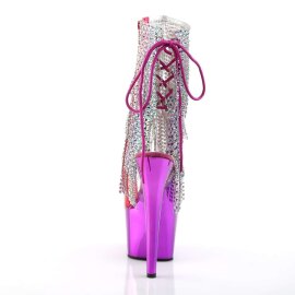Pleaser Bottines ADORE-1017RSF Fuchsia Chrome Bigarré EU-35/US-5