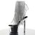 Pleaser Bottines ADORE-1017RSF Transparent Argent Chrome EU-35/US-5