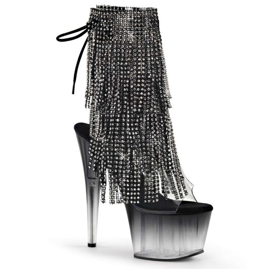 Pleaser Bottines ADORE-1017RSFT Noir EU-35/US-5
