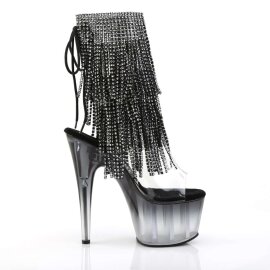 Pleaser Bottines ADORE-1017RSFT Noir EU-35/US-5