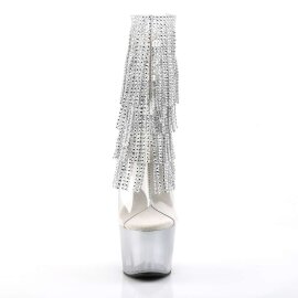 Pleaser Bottines ADORE-1017RSFT Argent EU-35/US-5