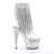 Pleaser Bottines ADORE-1017RSFT Argent EU-35/US-5
