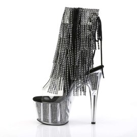 Pleaser Bottines ADORE-1017SRS Argent EU-41/US-11