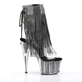 Pleaser Bottines ADORE-1017SRS Argent EU-35/US-5