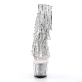 Pleaser Bottines ADORE-1017SRS Argent EU-35/US-5