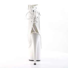 Pleaser Bottines ADORE-1018 Blanc EU-41/US-11