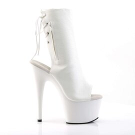 Pleaser Bottines ADORE-1018 Blanc EU-35/US-5