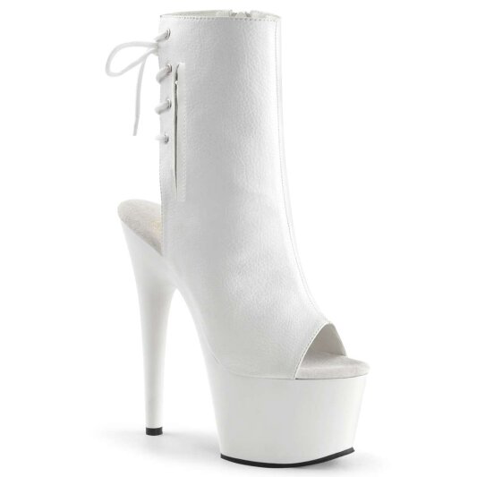 Pleaser Bottines ADORE-1018 Blanc EU-37/US-7