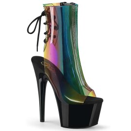 Pleaser Bottines ADORE-1018C-RB Bigarré Noir...