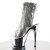 Pleaser Bottines ADORE-1018DCS Argent Chrome EU-40/US-10
