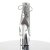 Pleaser Bottines ADORE-1018DCS Argent Chrome EU-36/US-6