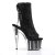 Pleaser Bottines ADORE-1018G Noir Paillettes EU-39/US-9