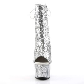 Pleaser Bottines ADORE-1018G Argent Paillettes EU-40/US-10