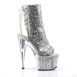 Pleaser Bottines ADORE-1018G Argent Paillettes EU-40/US-10
