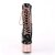 Pleaser Bottines ADORE-1020 Noir Or Rose Chrome EU-35/US-5