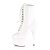 Pleaser Bottines ADORE-1020 Blanc EU-41/US-11