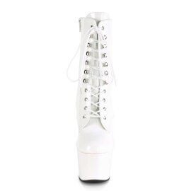 Pleaser Bottines ADORE-1020 Blanc EU-35/US-5