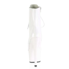 Pleaser Bottines ADORE-1020 Blanc EU-35/US-5