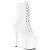 Pleaser Bottines ADORE-1020 Blanc EU-35/US-5